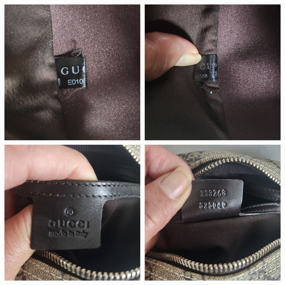 ✨️GUCCI GG Supreme Front Zip Messenger Bag - Picture 15 of 16